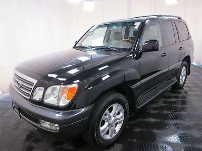 2005 lexus lx 470 4x4 low reserve navigation rear camera sunroof ac cd clean