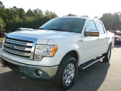 2013 ford f150 lariat crew cab 4x4 repairable damage rebuildabe salvage title