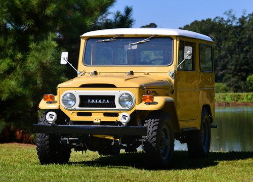 1972 toyota landcruiser fj-40 completely restored 4x4 6 cylinder