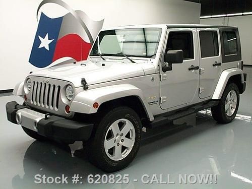 2008 jeep wrangler sahara unltd 4dr hard top 4x4 73k mi texas direct auto