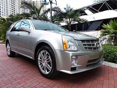 Florida rare 2007 cadillac srx awd navi dvd performance package pano roof more