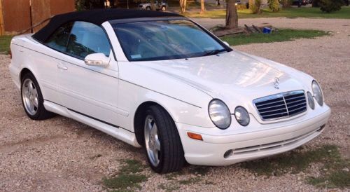 2001 mercedes benz clk 430 convertible