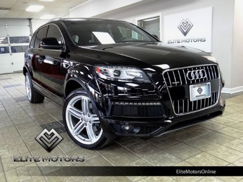 2011 audi q7 3.0l tdi prestige s-line navi pano roof heated seats 7 passengers