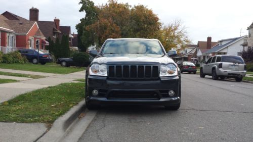 2007  jeep grand cherokee srt8 6.1 l super clean steel blue