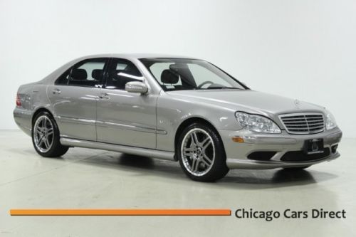 06 s65 amg v12 bi-turbo 604hp nav ac seats bose one owner clean history