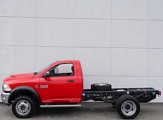 2013 dodge ram 4500 4wd cummins diesel dually red tradesman 4wd!