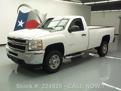 2013 chevy silverado 2500hd reg cab long bed 375 miles texas direct auto