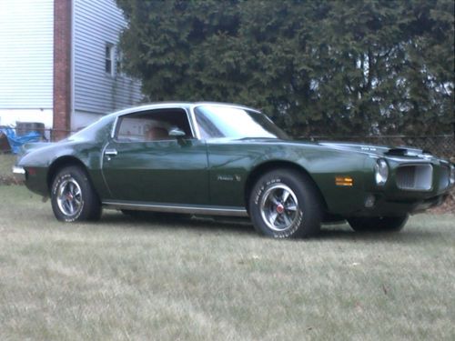 1972 pontiac firebird must be sold numbers matching 62k originial miles