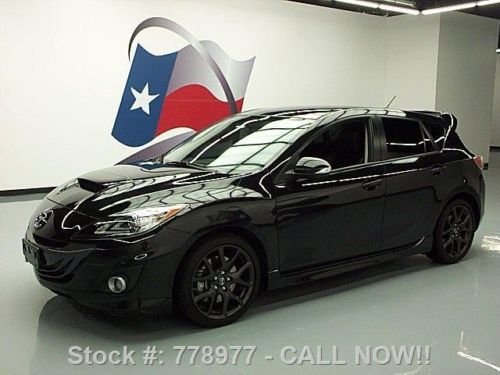 2013 mazda mazdaspeed3 touring tech 6spd leather nav 8k texas direct auto