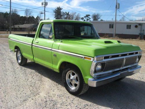 1975 ford f100 ranger xlt strong 360 longblock v8 antique hotrod