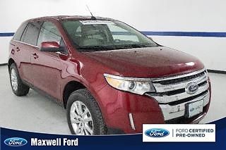 13 ford edge 4dr limited fwd leather power seats ford certified pre owned