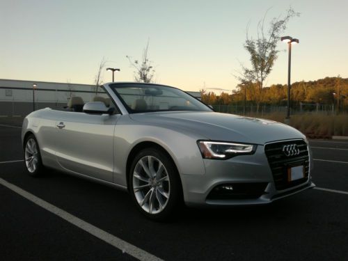 Make offer - 2013 a5 convertible, quattro, prestige, navigation, advanced key