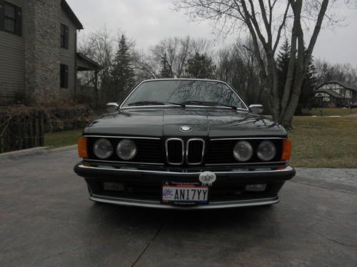 Bmw 1984 635 csi, very rare, made for european market, abs brakes