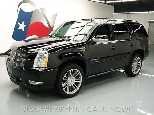 2013 cadillac escalade premium awd sunroof nav dvd 9k!! texas direct auto