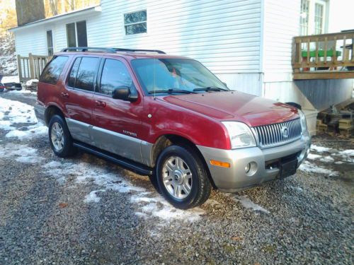 2002 mercury mountaineer base sport utility 4-door 4.0l