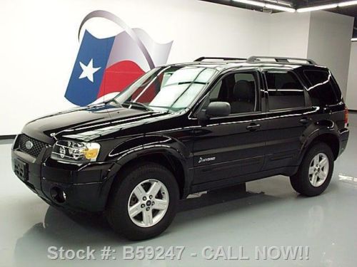 2007 ford escape hybrid htd leather sunroof nav 68k mi texas direct auto