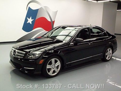 2011 mercedes-benz c300 sport 4matic/awd sunroof 14k mi texas direct auto