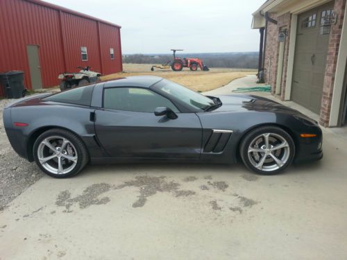 2012 corvette z16 grand sport w/ nav, bluetooth, dvd, backup cam - cyber grey