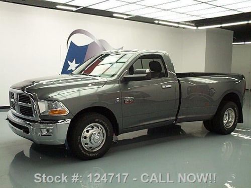 2012 dodge ram 3500 regular cab long bed diesel dually texas direct auto