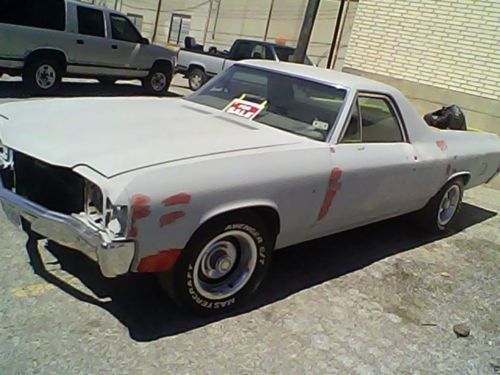 72 el camino 307 automatic 43k miles original drivr train