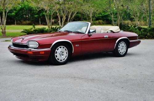 Best i have found yet 1996 jaguar xjs convertible book&#039;s record&#039;s extra keys wow