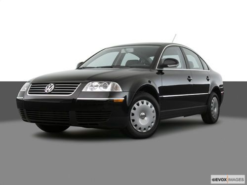 2005 volkswagen passat gl tdi sedan 4-door 2.0l