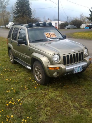 2002 jeep liberty limited sport utility 4-door 3.7l