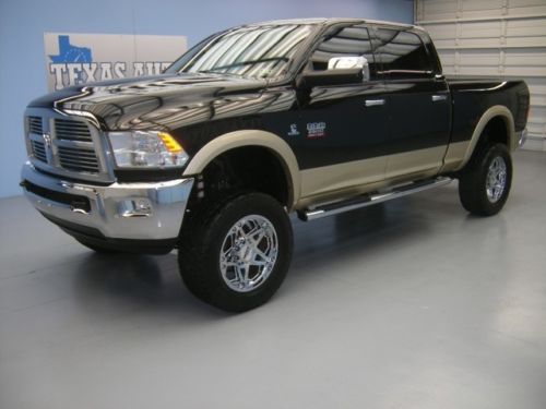 We finance!!  2011 ram 2500hd laramie crew cab 4x4 diesel nav leather texas auto