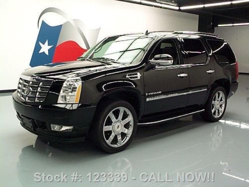 2009 cadillac escalade sunroof nav rear cam dvd 48k mi texas direct auto