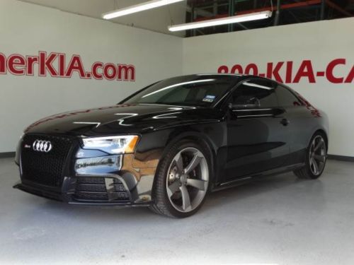 Rs5, navigation, sunroof, one owner, automatic, clean carfax , black optic pkg