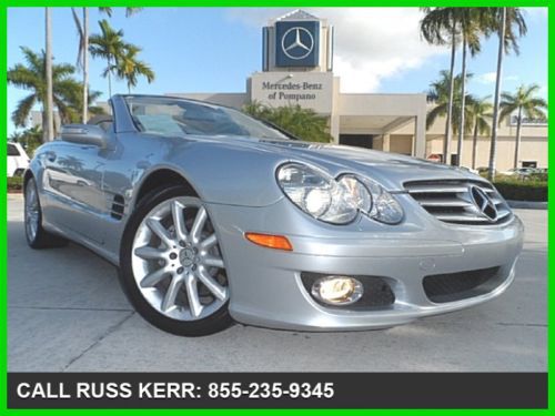 2007 sl550 nice 5.5l v8 32v automatic rear wheel drive convertible premium bose