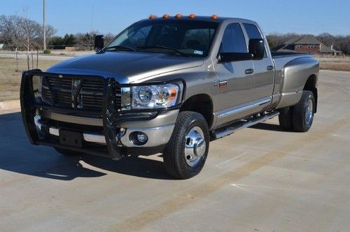 6-speed manual 4x4 cummins diesel dualie -- ranch hand -- nerf rails -- clean!