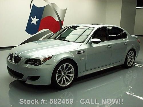 2006 bmw m5 v10 500hp sunroof nav hud 19" wheels 56k mi texas direct auto