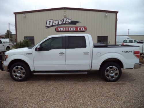 2010 f150 4wd supercrew lariat fx4 4x4 nav sunroof v8 super crew cab texas truck