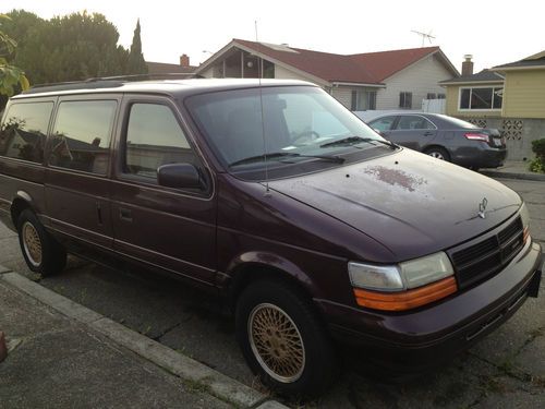 1994 dodge caravan se mini 7 passenger van 3-door 3.3l