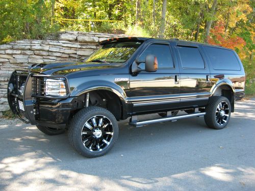 2005 ford excursion limited 4x4 diesel loaded