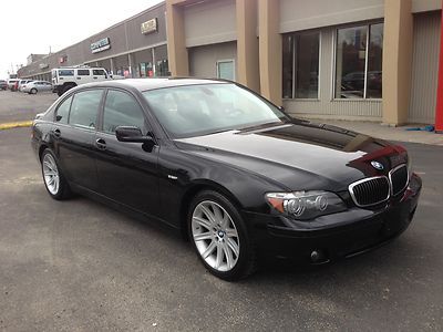 Black sapphire metallic,750li,68k miles,4.8l 8cyl eng,bluetooth,leather,sunroof