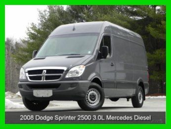 2008 dodge sprinter van 2500 hc cargo 3.0l mercedes diesel dsl ac low miles