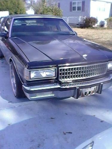 1988 chevrolet caprice base sedan 4-door 5.0l