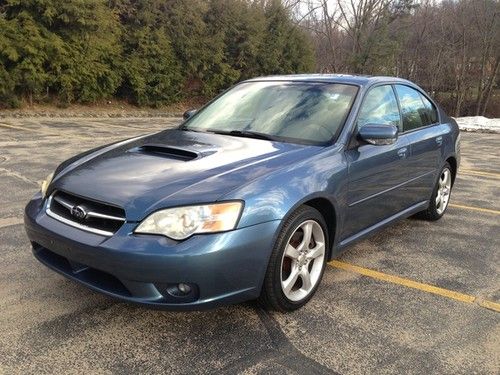 2006 subaru legacy gt sedan 4-door 2.5 turbocharged leather one owner no reserve