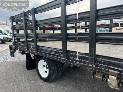 2019 isuzu npr 2019 isuzu npr 16&#039; stakebody, lift gate, 6.0l gas, 88k miles, rus