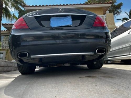 2007 mercedes-benz cl-class premium leather interior with alcantara headliner