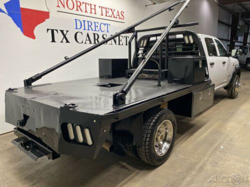 2019 ram 5500 chassis cab tradesman 4x4 6.7 diesel gin pole flat bed max tow