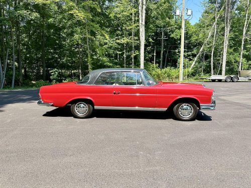 1964 mercedes benz 220seb coupe two tone