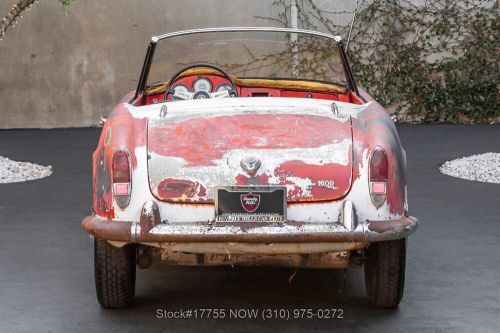 1963 alfa romeo giulia 1600 spider