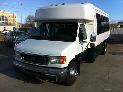 20 passenger bus with wheel chair lift.