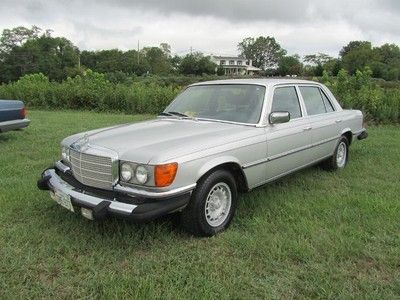 1977 mercedes-benz 450sel, no reserve, rust free va car