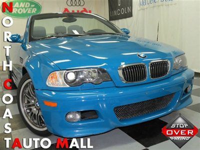 2001(01)m3 convertible !blue exterior! xen hk lthr heat 18s save huge!!!