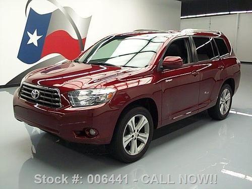 2010 toyota highlander awd sport 8pass sunroof 19's 32k texas direct auto