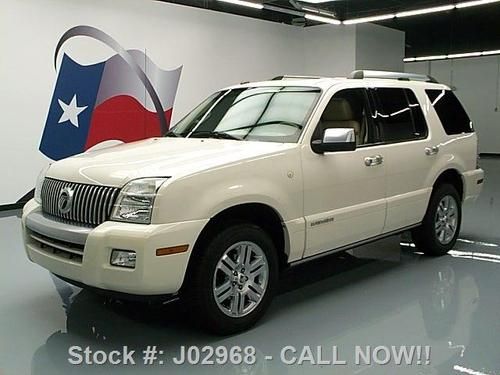 2008 mercury mountaineer premier 7-pass sunroof nav 48k texas direct auto